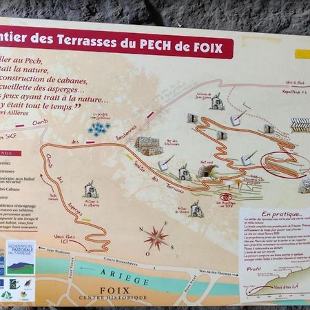 Hebergements Entiers Two Homes T1 Bas Or T1 Haut -Aux Terrasses Du Pech Foix Bagian luar foto